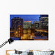 Raleigh North Carolina Night Wall Decal