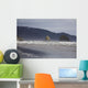 Rock Formations In The Ocean With Waves On The Beach Wall Mural