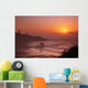 Sunset Over Yaquina Head Lighthouse Wall Mural