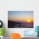 Sunset Over Yaquina Head Lighthouse Wall Mural