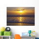 Sunset Over The Pacific Ocean Along The Oregon Coast Wall Mural