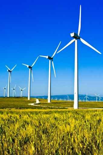 Wind Power Alternative Energy Wall Decal