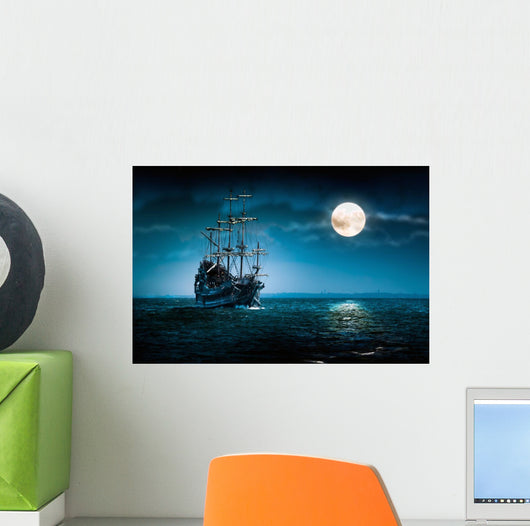 Flying Dutchman - Sailing Ship Wall Mural