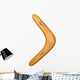 Aussie boomerang natures return ticket in wood Wall Decal
