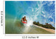 Boogie Boarder Riding Barrel Of Beautiful Wave Wall Mural