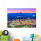 Asheville North Carolina USA Night Wall Decal