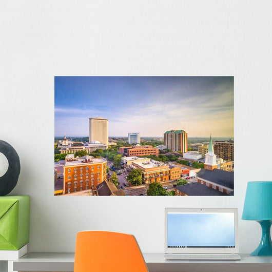 Tallahassee Florida USA Skyline Wall Decal