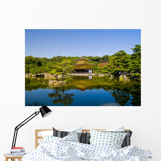 Kinkaku-ji Temple (Golden Pavilion) Wall Mural