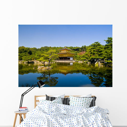 Kinkaku-ji Temple (Golden Pavilion) Wall Mural