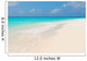 tropical beach, los roques islands, venezuela Wall Mural