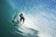 California, Redondo, Surfer On Large Wave, View From Inside Wall Mural