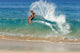Hawaii, Maui, Makena, Skimboarder Carves Big Turn On Wave Wall Mural