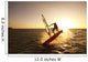Windsurfer Sailing Off The Coast Of South Maui At Sunset Wall Mural