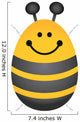 Bumble Bee Wall Decal