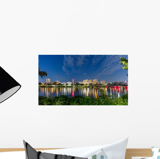 Harrisburg Dusk Wall Decal