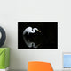 Florida, Everglades, Great Egret Hunting In Shallow Water Wall Mural