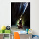 Woman Doing Yoga In Sea Cave Wall Mural