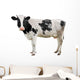 Black and White Cow Wall Decal
