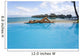 Luxury Resort Bungalows In Background Wall Mural