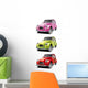 Old Little Car Set Wall Decal