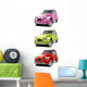 Old Little Car Set Wall Decal