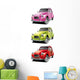 Old Little Car Set Wall Decal