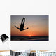 Sunset Flyer2 Wall Decal