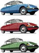 Old-fashioned French Car Wall Decal