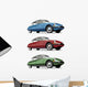 Old-fashioned French Car Wall Decal