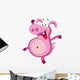 Happy Pig Wall Decal