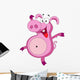 Happy Pig Wall Decal