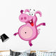 Happy Pig Wall Decal