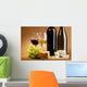 Wine and cheese still-life Wall Mural