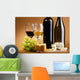 Wine and cheese still-life Wall Mural