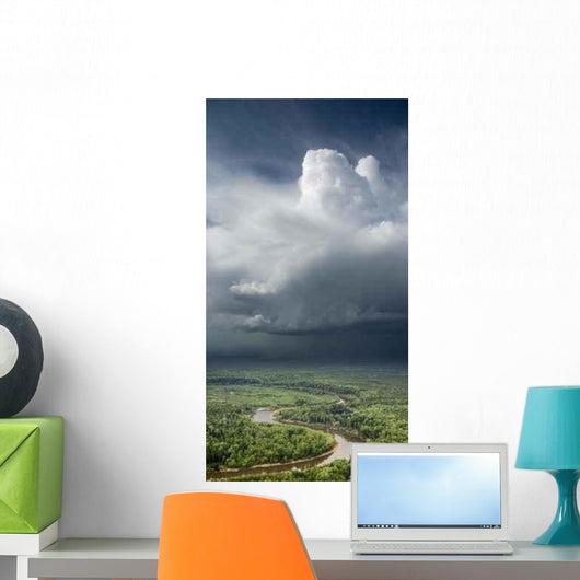 Flight Time Rainy Summer Wall Decal