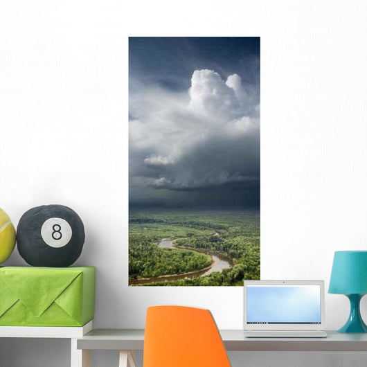 Flight Time Rainy Summer Wall Decal