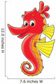 Sea Horse Wall Decal