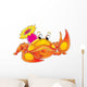 red crab Wall Decal
