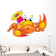 red crab Wall Decal