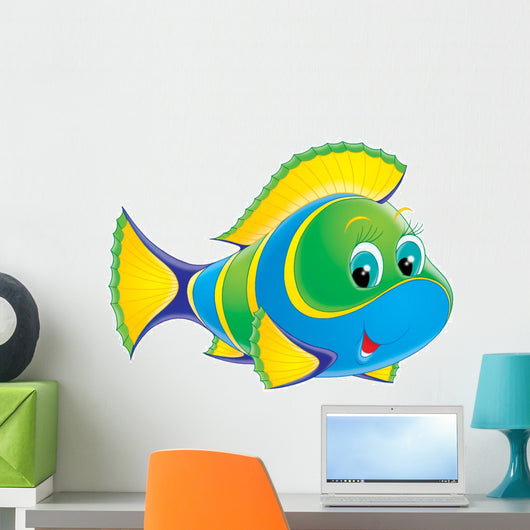 Coral Fish Wall Decal Design 3