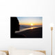 Hawaii, Oahu, Silhouette Of A Female At Sunset Wall Mural