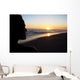 Hawaii, Oahu, Silhouette Of A Female At Sunset Wall Mural