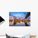 Charleston West Virginia USA River Twilight Wall Decal