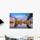 Charleston West Virginia USA River Twilight Wall Decal