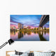 Charleston West Virginia USA River Twilight Wall Decal