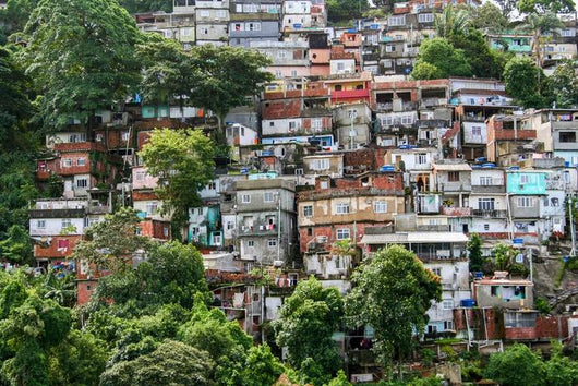 Favela Rio Janeiro Brazil Wall Decal