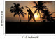 Silhouette Of Man Stretching Near The Beach As The Golden Sunsets Wall Mural