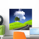 Road and Green Tree Wall Decal
