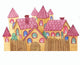 Small Colorful Fantasy Village Wall Decal