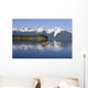Favorite Passage Kayaking Through Beautiful Mountain Ranges Wall Mural